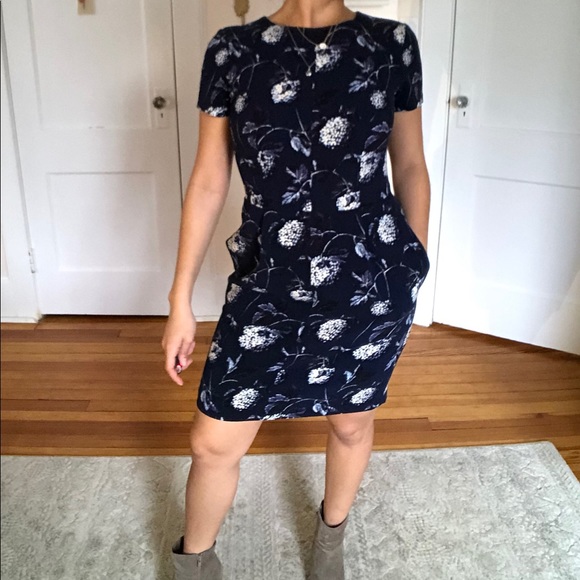 Club Monaco Floral Print Dress - Picture 3 of 4